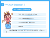 藍色小清新夏季疾病預(yù)防知識課件