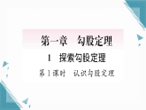 2025年新北师大版初中数学八年级上册1 探索勾股定理（1）习题课课件（含答案解析）
