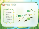 綠色畫風小蝌蚪找媽媽故事課件