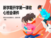 新學(xué)期開學(xué)第一課 課件-2025-2026學(xué)年高一上學(xué)期收心班會(huì)