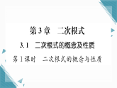 2025年湘教版初中数学八年级上册3.1  二次根式的概念及性质（1）习题课课件（含答案）