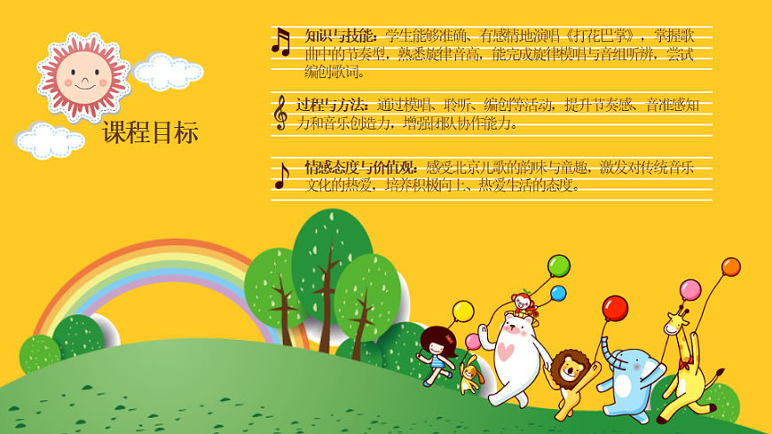 人音版小学音乐二年级上册第二单元《打花巴掌》课件第2页