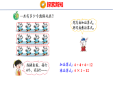 2.1.2 乘法算式各部分的名称（课件）2025-2026冀教版二年级数学上册