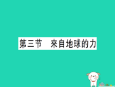 2025八年级物理上册第六章熟悉而陌生的力第三节来自地球的力作业课件新版沪科版