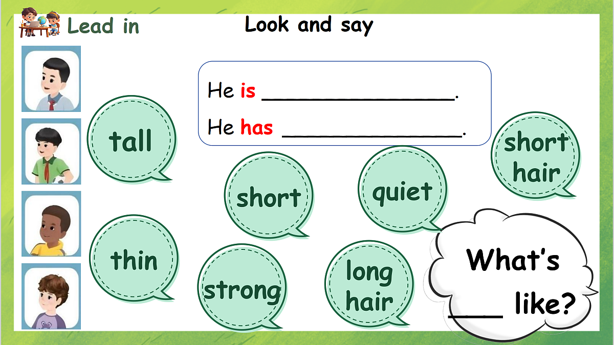 Unit 1 第1课时 Part A Let’s talk&Play a guessing game(教学课件)英语人教PEP版五年级上册（新教材）第8页