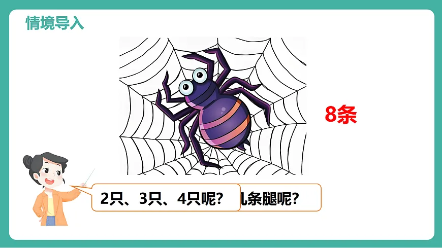 第2课时 8的乘法口诀 教学课件第2页