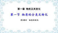 人教版 (2019)必修 第一册物质的分类及转化图片ppt课件
