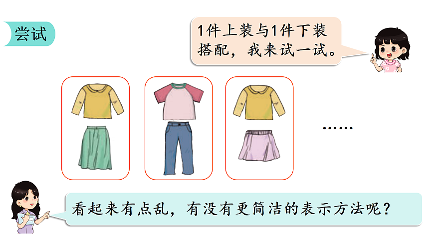 数学广角：搭配问题(课件)2025-2026学年人教版三年级数学上册第4页