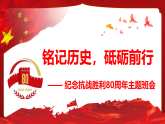 銘記歷史，砥礪前行——抗戰(zhàn)勝利80周年主題班會(huì)（課件）-2025-2026學(xué)年高中主題班會(huì)優(yōu)質(zhì)課件