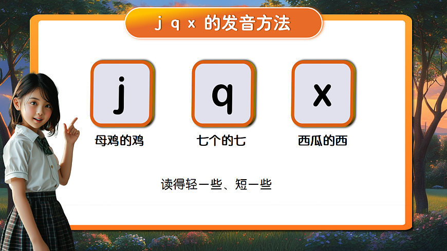 汉语拼音6《j q x》第8页