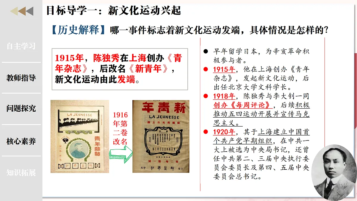 第11课++五四运动（任务型教学课件）历史统编版2024八年级上册第6页
