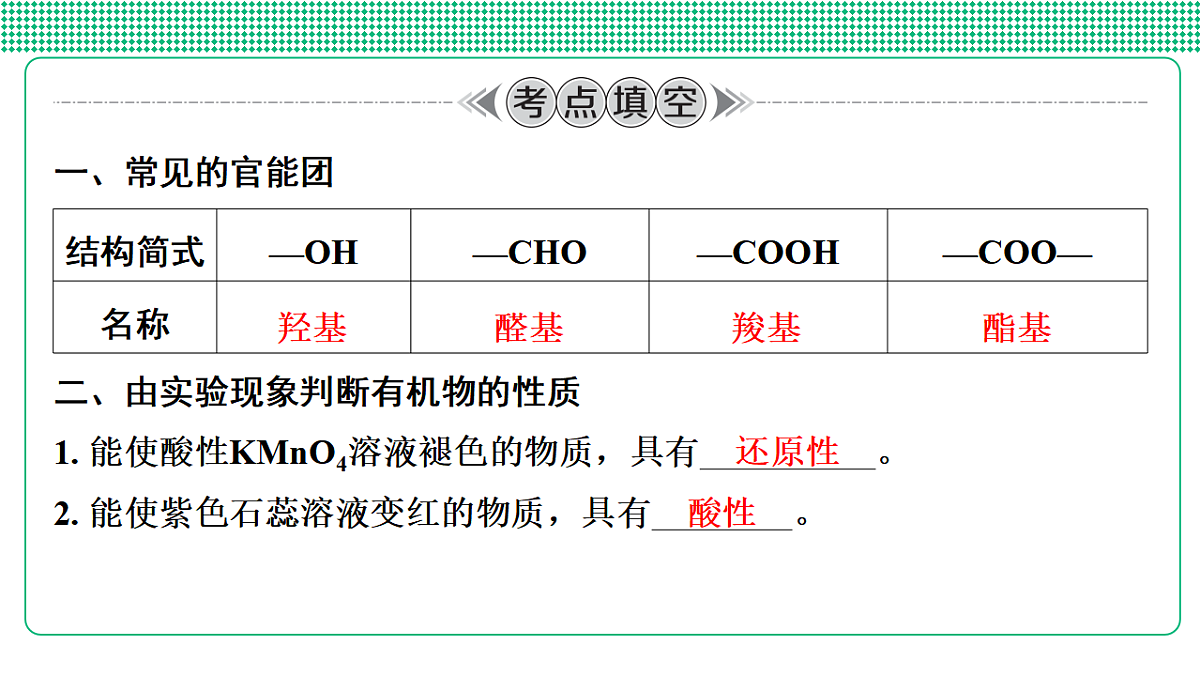 第35讲　有机物的性质与应用第4页