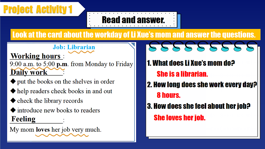 新仁爱八上Unit 1My Dream Job 第8课时Project and Review第6页