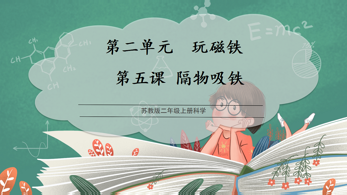 【教学评一体化】2.5《隔物吸铁》课时课件第1页