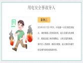 綠色簡約風(fēng)夏季用電安全 課件