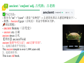 初中  英语  人教版（2024）  八年级上册Unit 1 Happy Holiday Section A 单词讲解课件