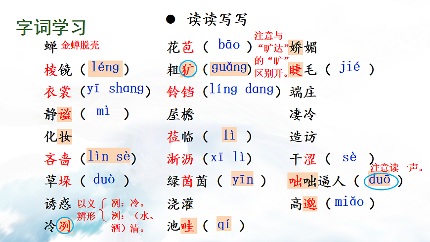 3 雨的四季【课件】第6页
