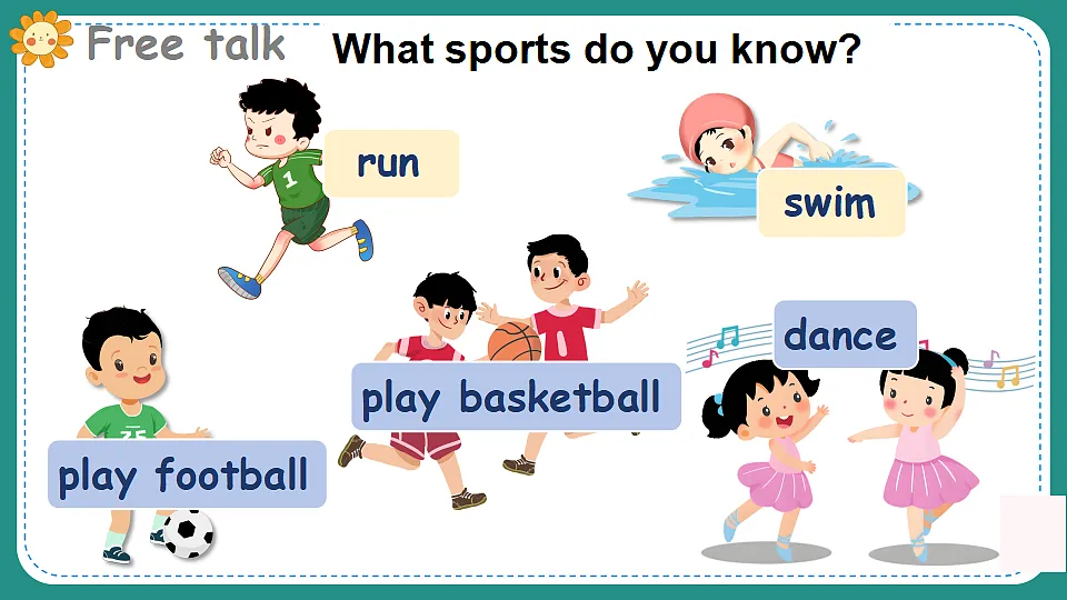 Lesson 4 I often run on the sports ground第3页
