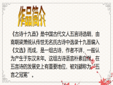 第三单元课外古诗词诵读《庭中有奇树》课件-2024-2025学年统编版语文八年级上册