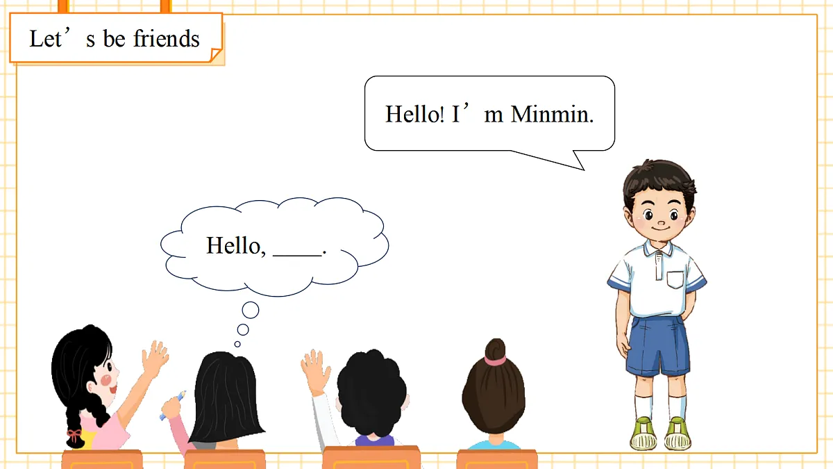 【教学课件】Unit 1 Greetings Period 1 Song time第7页