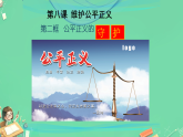 3.8守护正义（课件） 人教版道德与法治八年级上册