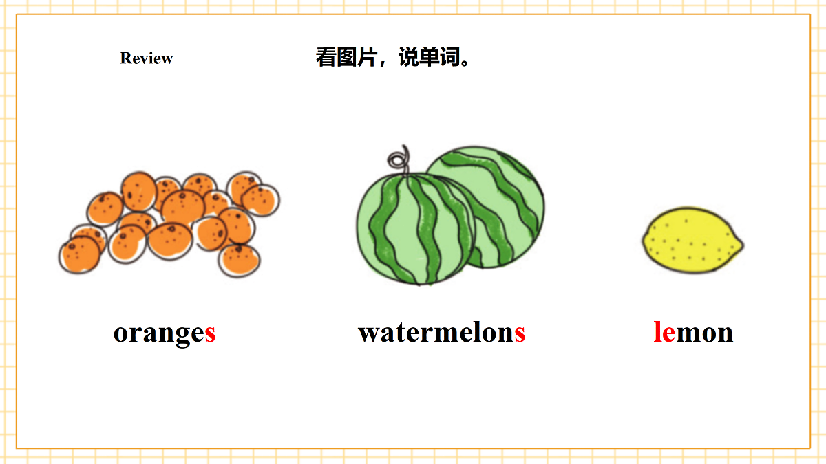 人教大同版 3B Unit 1 All about fruit Lesson 3 课件第7页