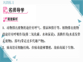 2025年人教版（2024）初中生物七年级上册第一单元第一章第二节生物的特征习题课课件（含答案）