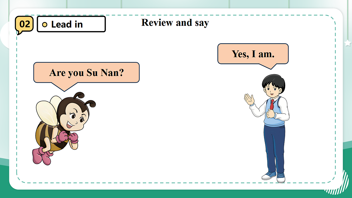 陕旅版 三上 Unit 2 Lesson 3 Part B Let’s talk 课件第4页