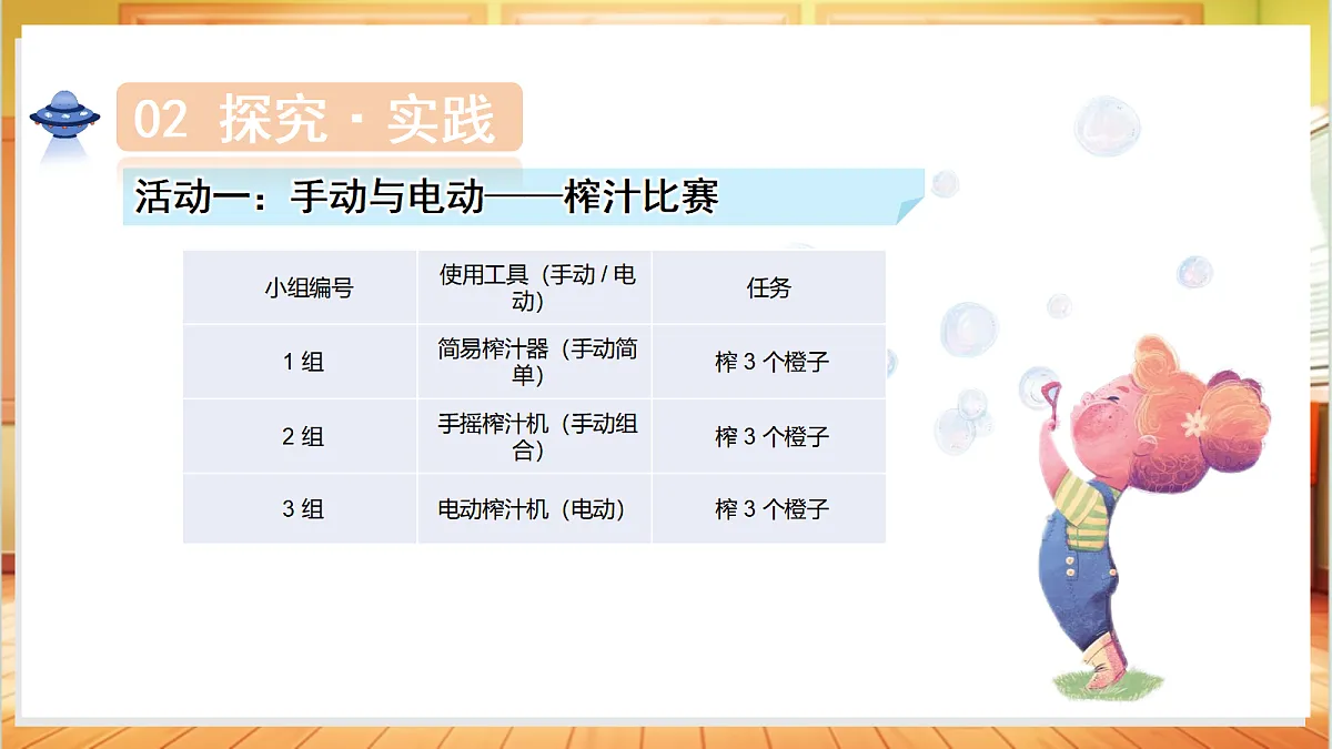 3.9 手动与电动（教学课件）科学冀人版二年级上册（新教材）第8页