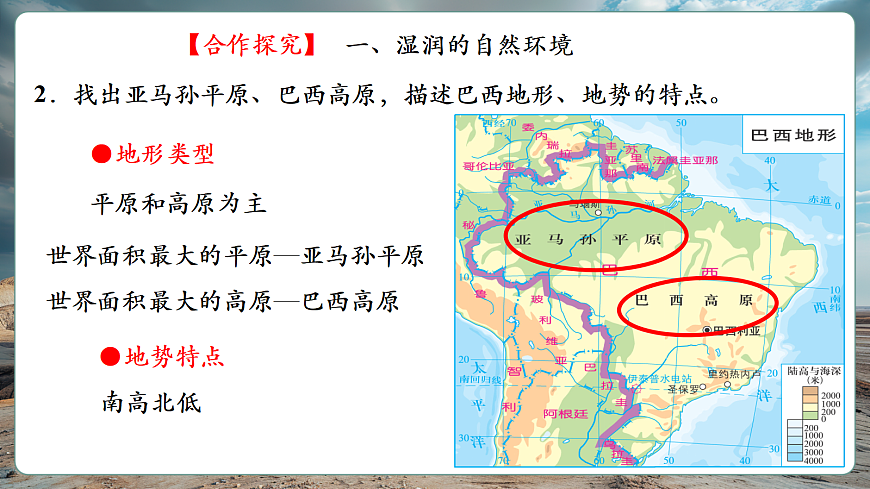 【新课标】第七章认识国家 8.6 巴西  精品课件第7页