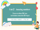 【新教材核心素养】牛津沪教版英语八年级上册Unit 2 Amazing numbers 第5课时Section 4&Project（课件+教案带反思+单元整体教学设计）