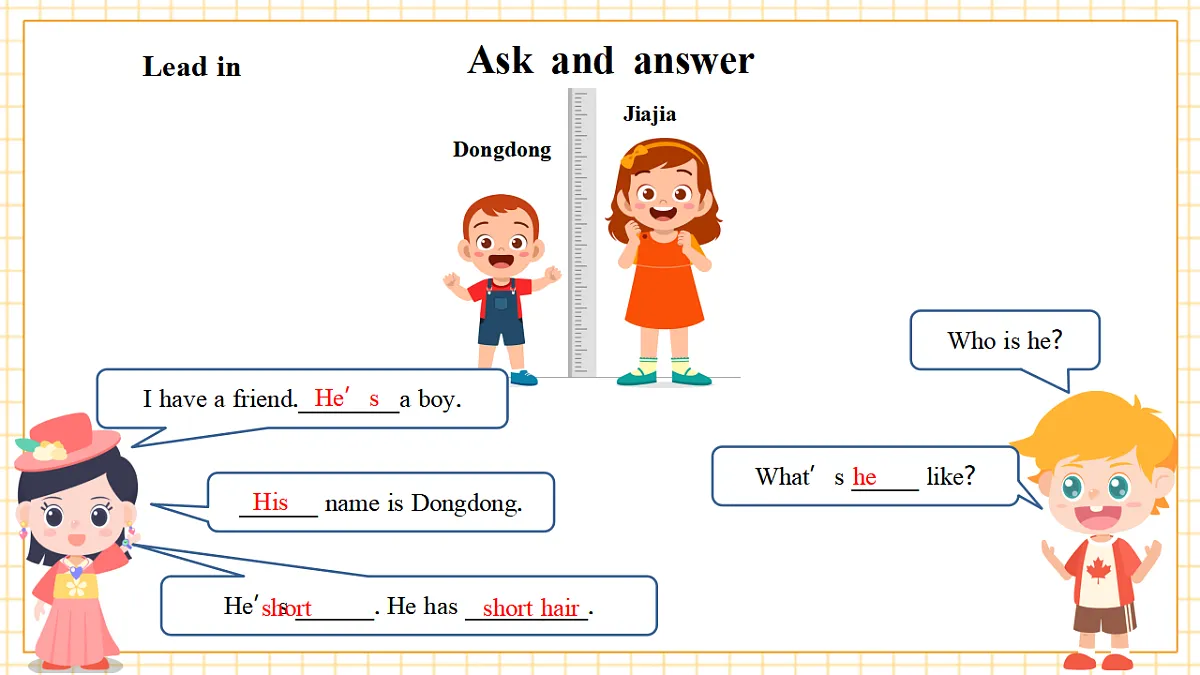 Part A Let’s learn&Read, write and say第6页