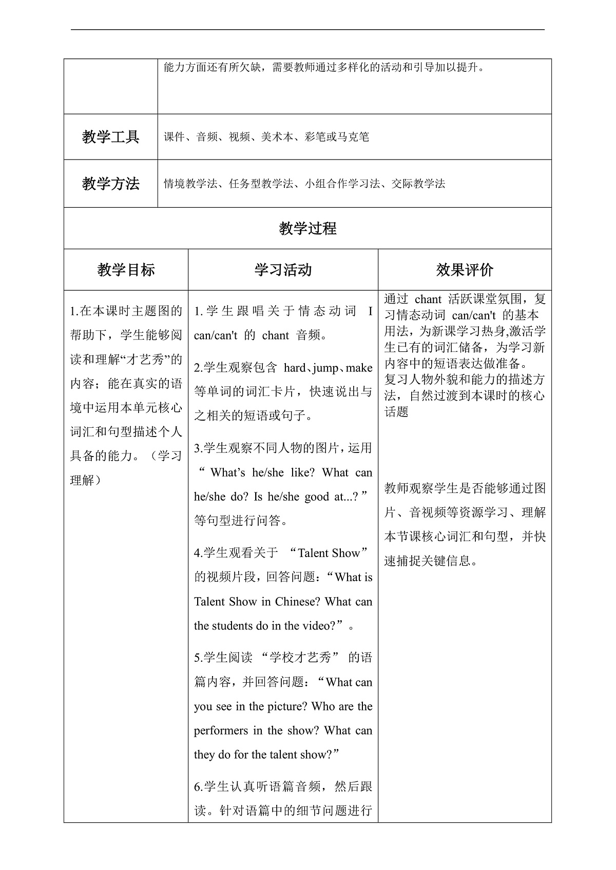 Unit 1 第6课时 Part B Read and write&Part C(教学设计)第3页