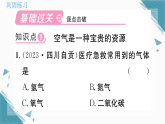 2025年人教版（2024）初中化学九年级上册第二单元课题1  我们周围的空气第二课时习题课课件（含答案）