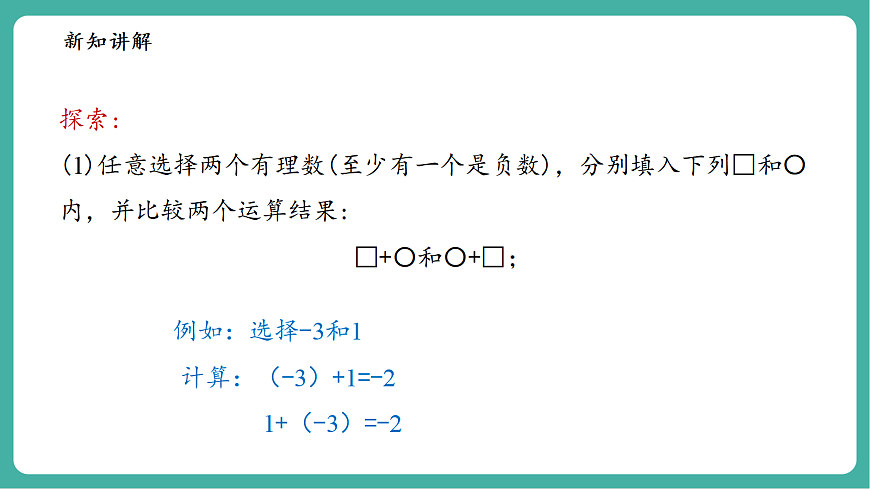 1.6.2有理数加法的运算律第6页