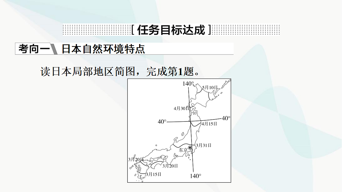 中考地理复习第八章第一讲日本俄罗斯印度课件第7页