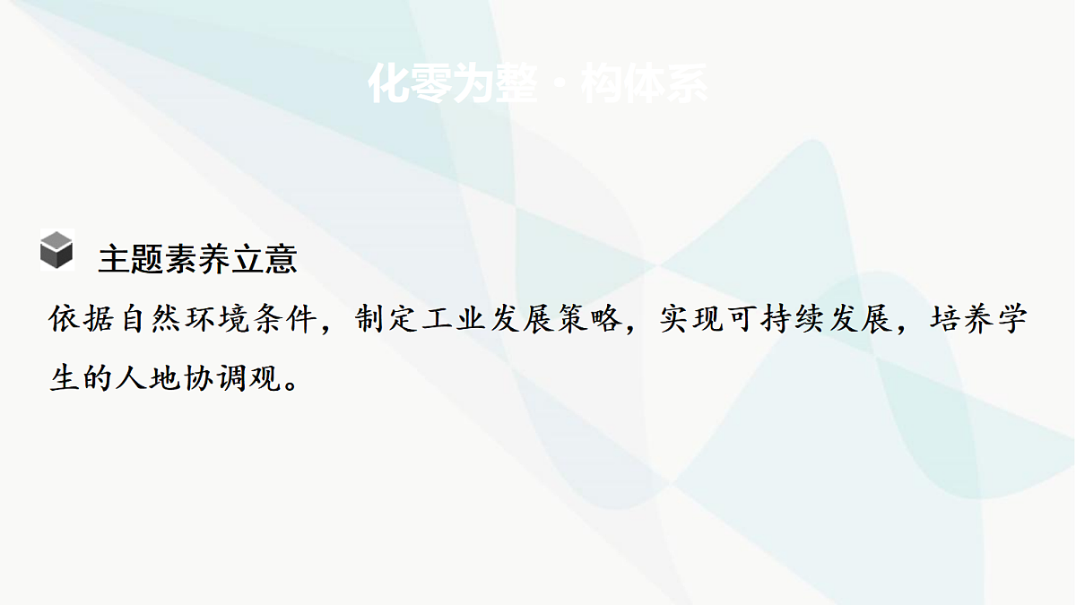 中考地理复习主题串讲6自然环境对工业发展的影响课件第2页