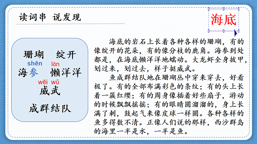 16 富饶的西沙群岛 课件第7页