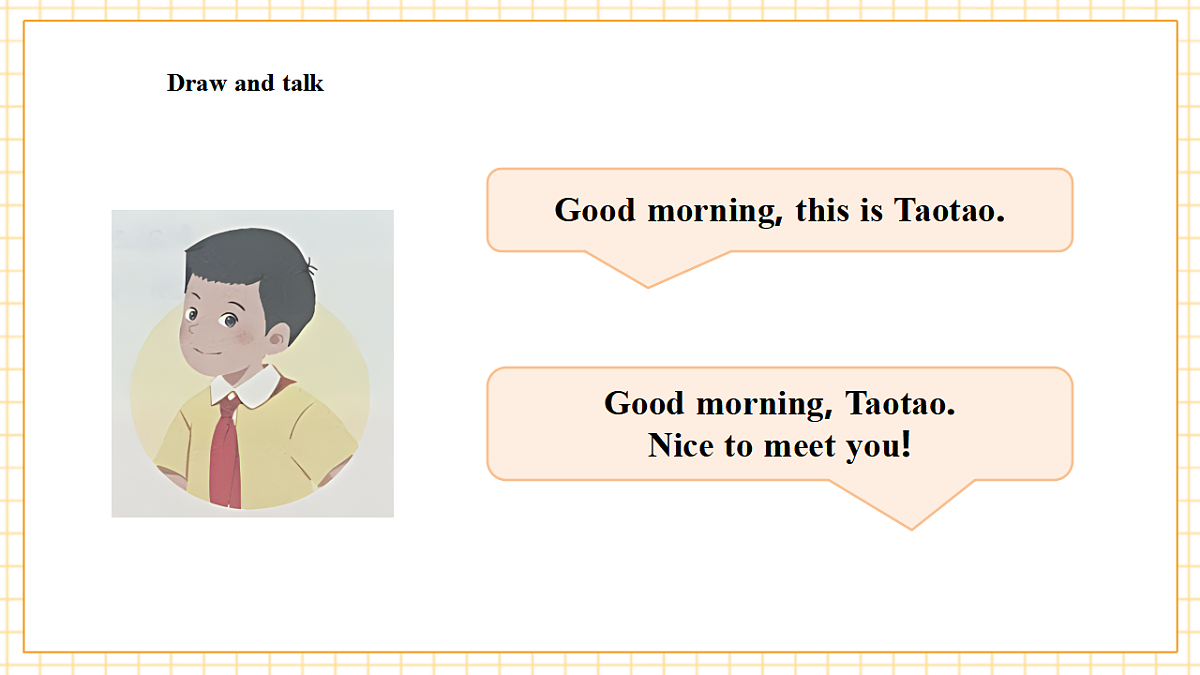 粤教沪外教版三上 Unit 1 Lesson 3 How are you？课件第7页