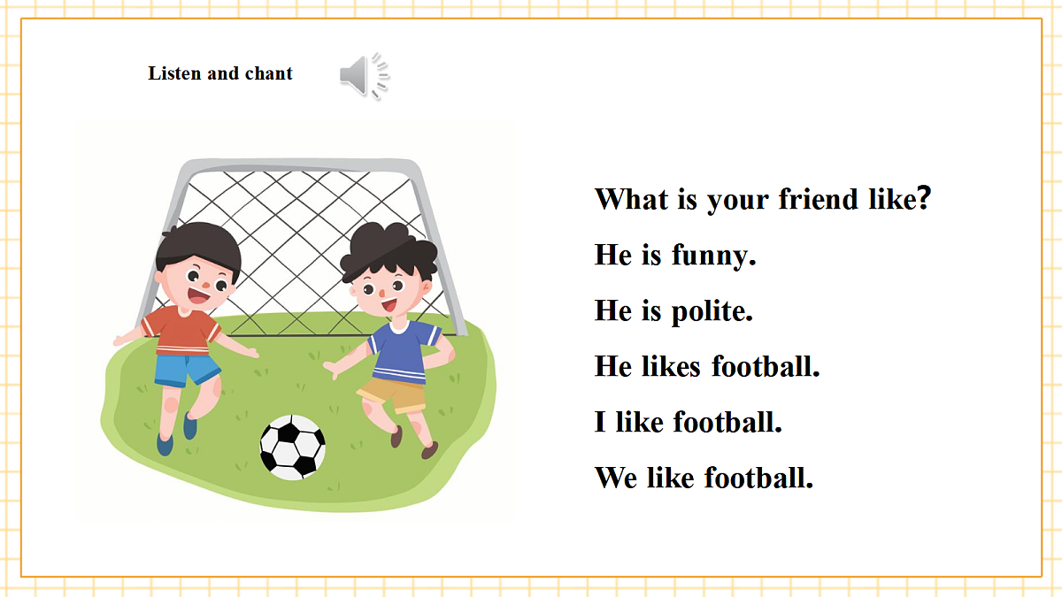 粤教沪外教版三上 Unit 3 Lesson 3 What is a good friend？课件第6页