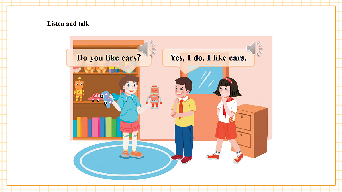 粤教沪外教版三上 Unit 5 Lesson 2 I like my toys课件第6页