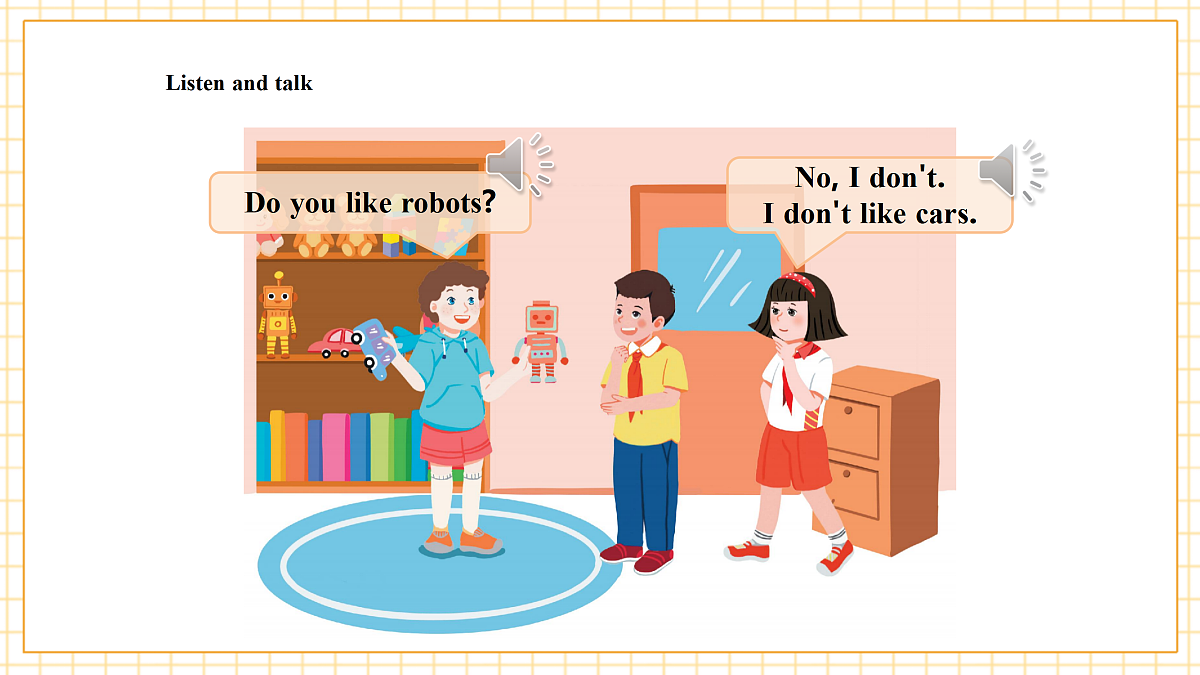 粤教沪外教版三上 Unit 5 Lesson 2 I like my toys课件第7页