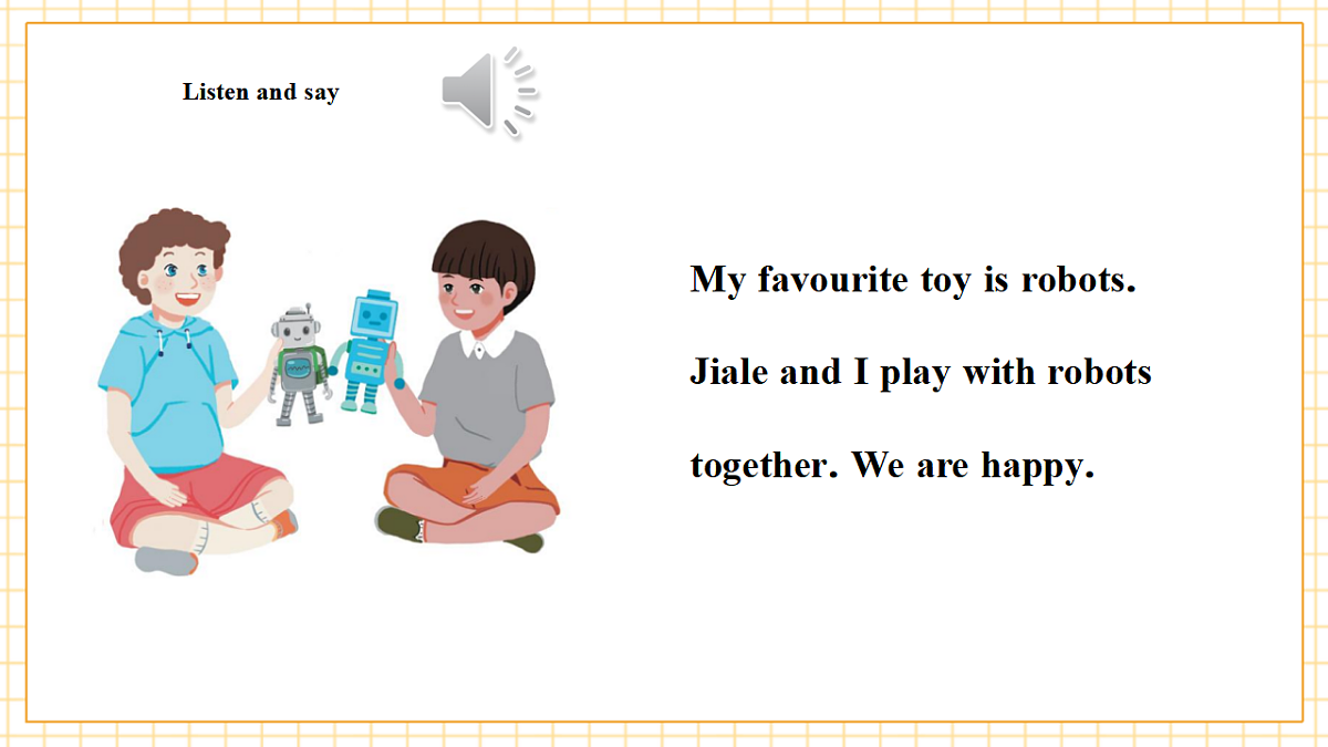 粤教沪外教版三上 Unit 5 Lesson 3 Let's play together课件第7页