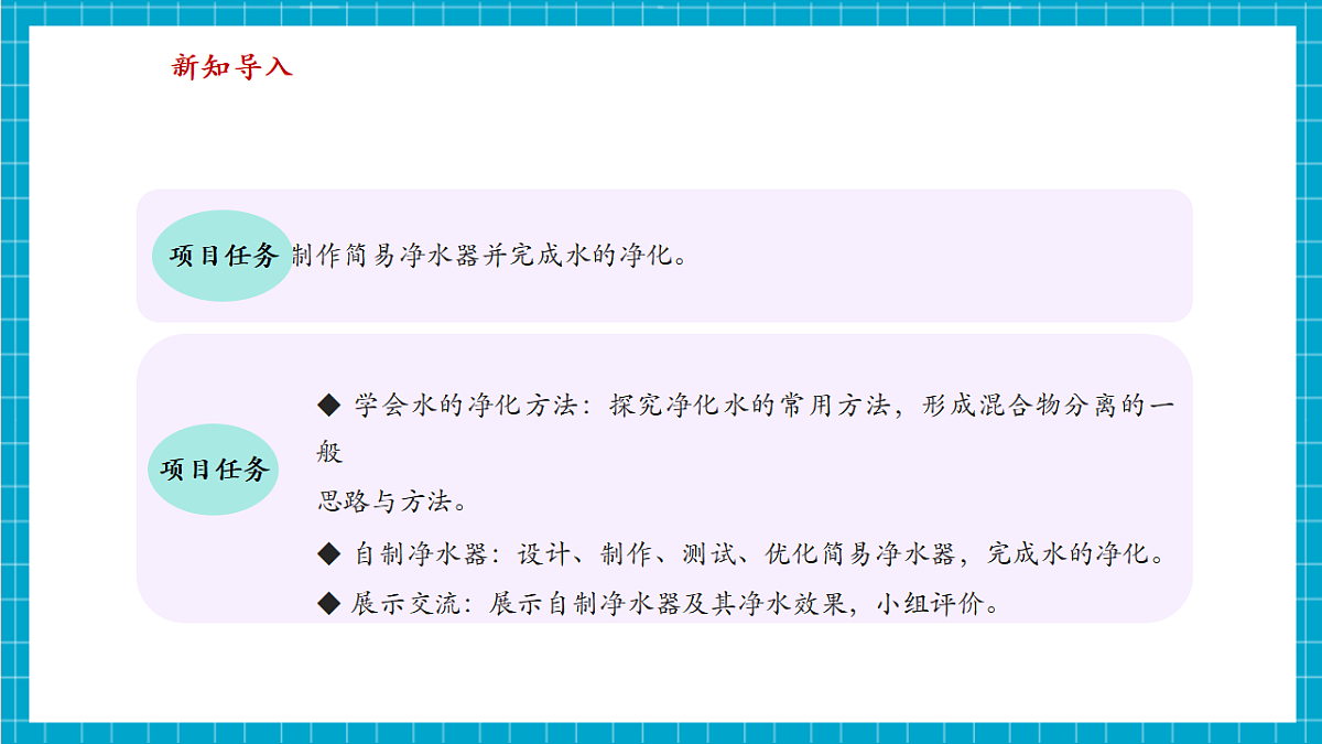 3.5 跨学科实践活动：水的净化与自制净水器 课件第5页