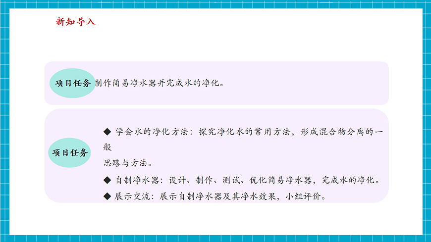 3.5 跨学科实践活动：水的净化与自制净水器 课件第5页