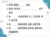 2025年人教版（2024）初中化学九年级上册第三单元小专题3  分子、原子、离子和元素习题课课件（含答案）