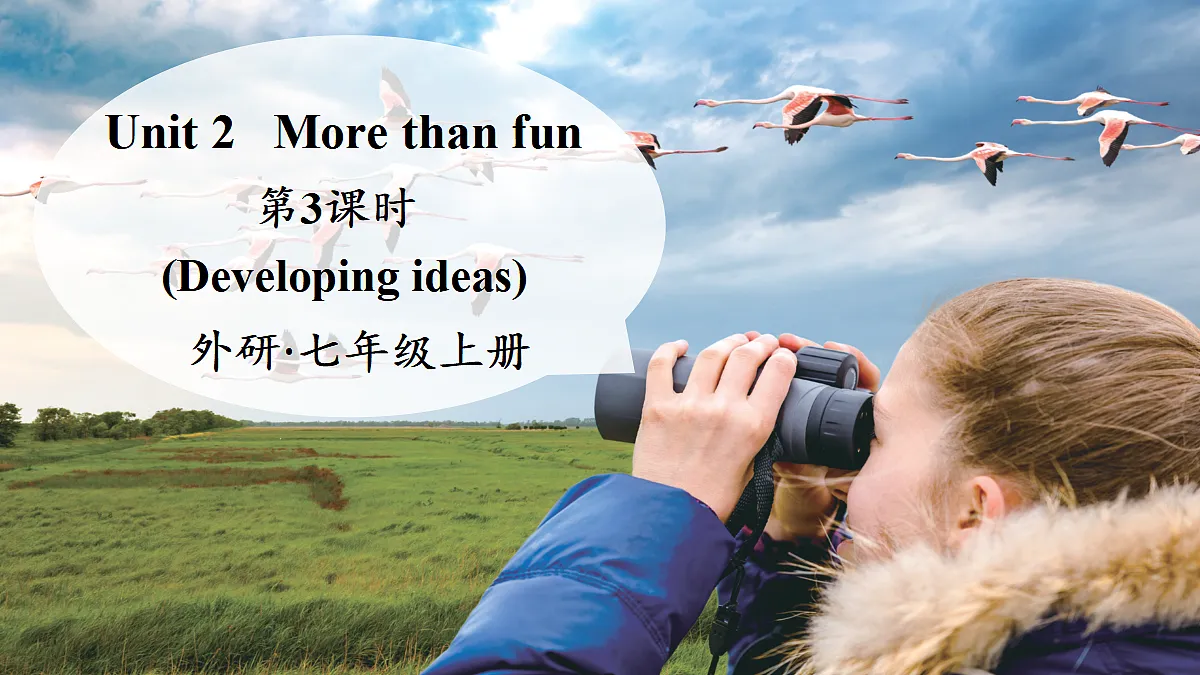 第3课时（Developing ideas）第1页