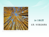 统编版八年级语文上册第 16 课《白杨礼赞》【成套资料】（教案A4+课件PPT+同步练习A3+答案解析PPT）