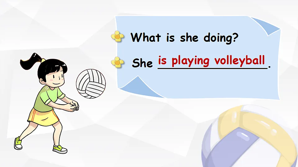 第3课时 A volleyball game第5页