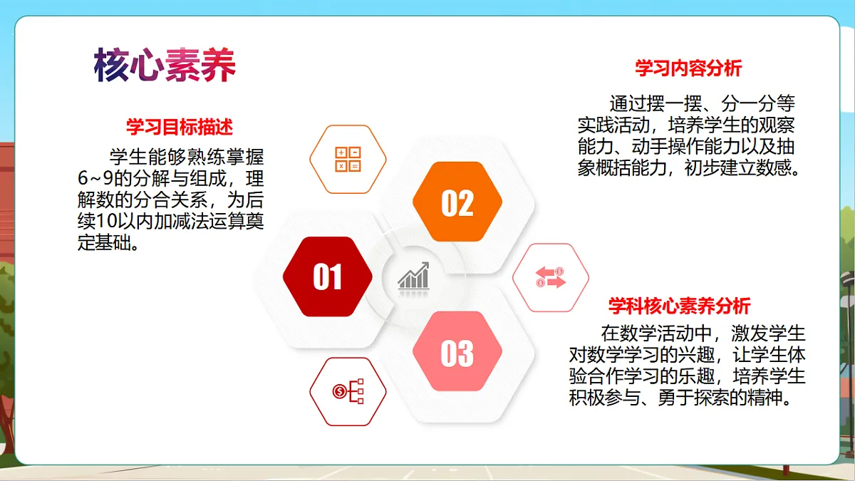 西师大版一上1.6《6_9的分与合》（课件）第3页